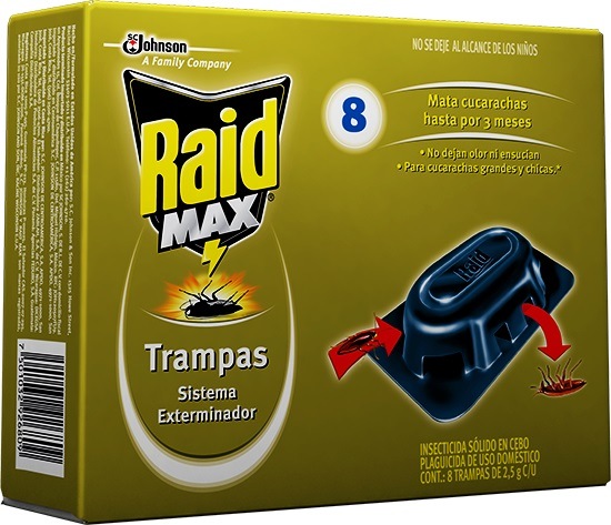 Raid Trampas para cucharachas